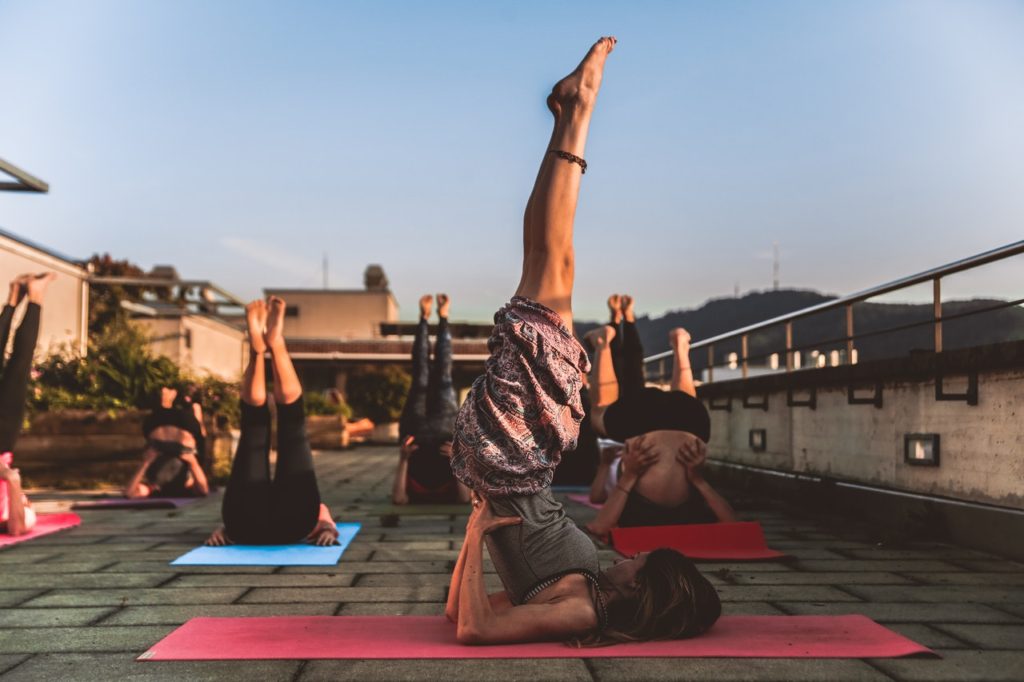 group travel yoga